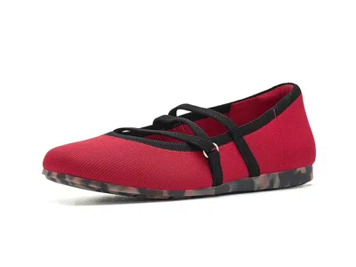 Ros Hommerson Nicolette Women's Flat Shoes Red: 10.5 M (b), Polyester
