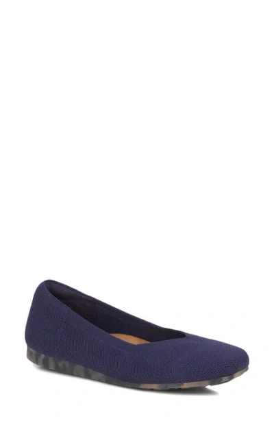 Ros Hommerson Niki Ballet Flat In Blue