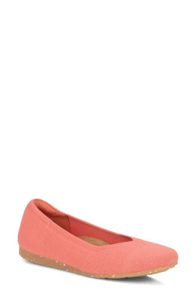 Ros Hommerson Niki Ballet Flat In Pink