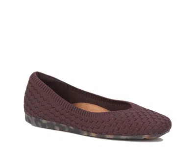 Ros Hommerson Niki Flat In Brown