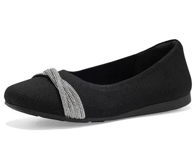 Ros Hommerson Nissa Women's Flat Shoes Black With Rhinestone: 8 N (aa), Synthetic