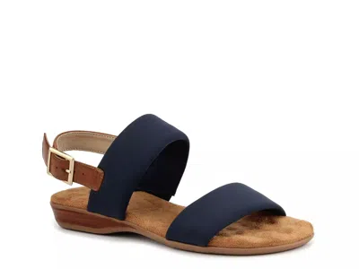 Ros Hommerson Wide Width Cabana Sandal In Blue