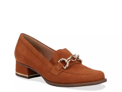 Ros Hommerson Wide Width Evie Loafer In Brown