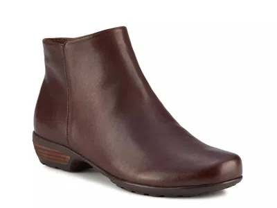 Ros Hommerson Wide Width Ezra Bootie In Brown