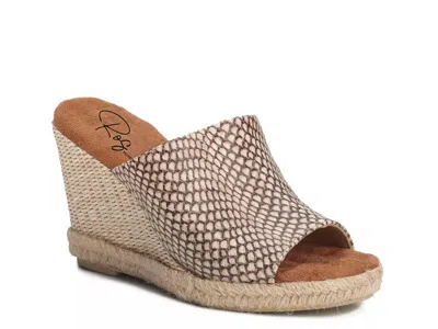 Ros Hommerson Wide Width Kinsley Espadrille Wedge Sandal In Multi