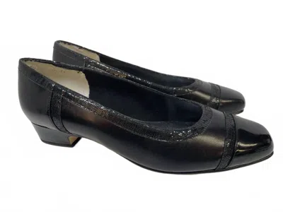 Ros Hommerson Women's Carma Dress Shoes In Black Kid In Multi