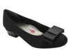 Ros Hommerson Women's Teddi Comfort Heel Shoes In Black Microtouch In Multi