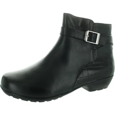 ROS HOMMERSON WOMENS ZIPPER ANKLE BOOTS
