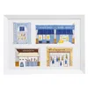 Rosa & Clara Designs Borough Market Risograph Print A3 In Multi