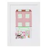 Rosa & Clara Designs Pink / Green / Brown I Camisa Deli Risograph Print - Brown Green Pink & Purple In Multi