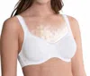 Rosa Faia Twin Firm Underwire Bra In White In White