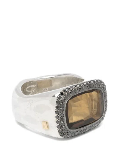 Rosa Maria Crystal-embelished Ring In Multi