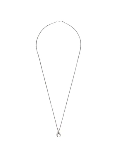Rosa Maria Diamond Necklace In Silver