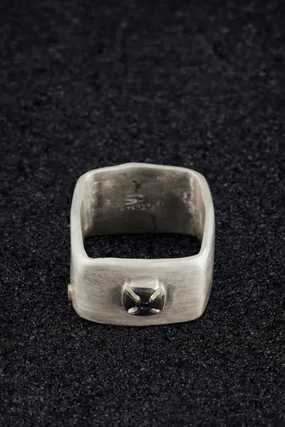 Rosa Maria Juda Ring In Metallic