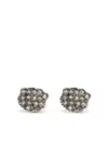 Rosa Maria Pavé Diamond Stud Earrings In Silber