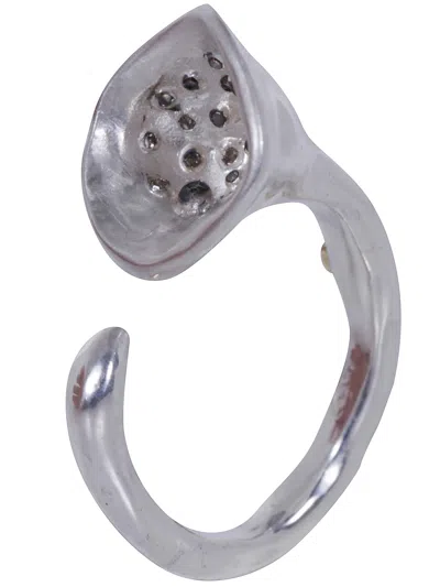 Rosa Maria Ring Silver "sax 2" In Metallic
