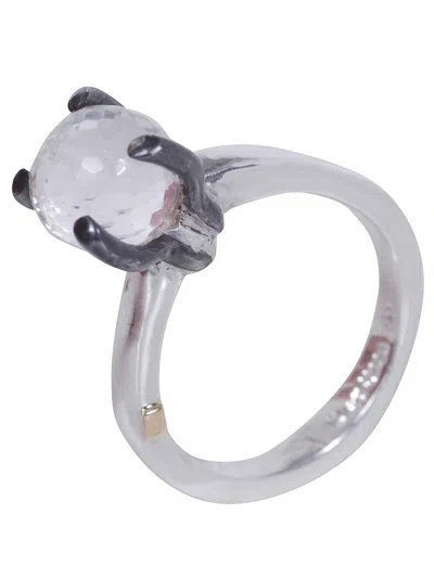 Rosa Maria Ring Silver "yoko" In Metallic