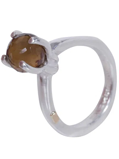 Rosa Maria Ring Silver "yoko S" In Metallic