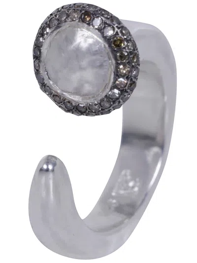 Rosa Maria Ring "tove 4 Vp" In Metallic
