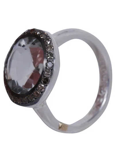 Rosa Maria Ring V-shaped "julia 2 V" In Metallic