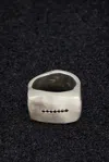 Rosa Maria Solid Dix Ring In Metallic