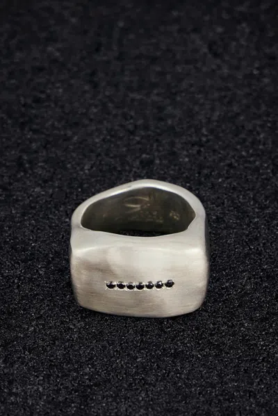 Rosa Maria Solid Dix Ring In Metallic