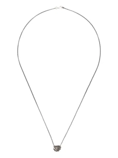 Rosa Maria Sterling Silver Diamond Necklace