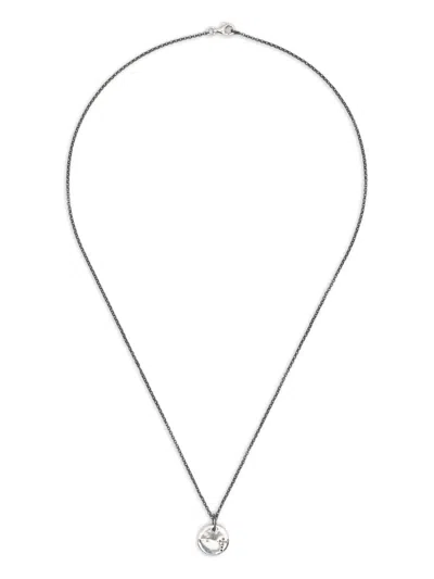 Rosa Maria Sterling Silver Diamonds Necklace