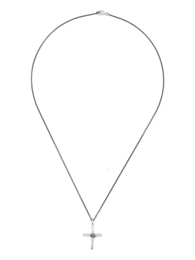 Rosa Maria Sterling Silver Diamonds Necklace