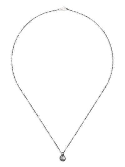 Rosa Maria Sterling Silver Embellished-cross Diamond Necklace