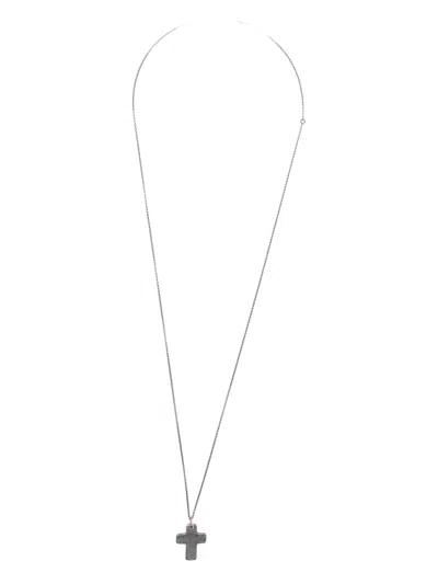 Rosa Maria Sterling Silver Holy Cross-pendant Necklace