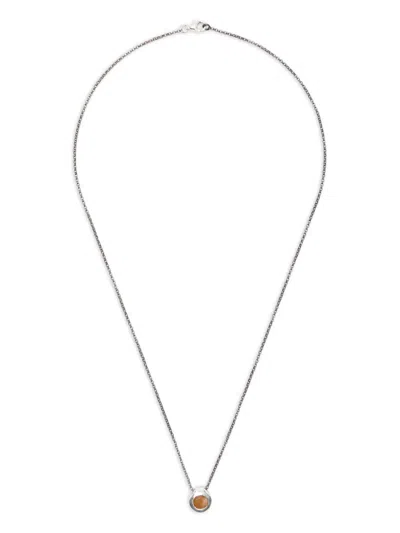 Rosa Maria Sterling Silver Quartz Necklace