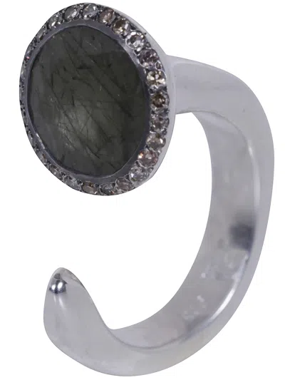 Rosa Maria Stone Ring "tove 5" In Metallic