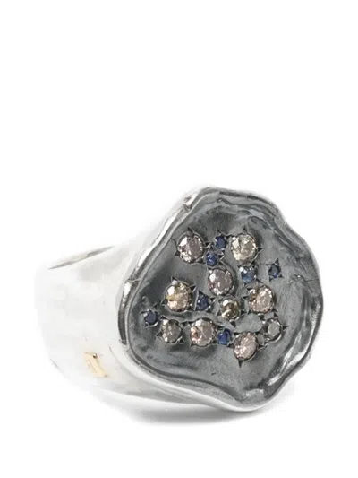 Rosa Maria Timi Diamond Sapphire Ring
