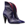 Rosamund Muir London Women's Amor Navy Blue Boots In Blue