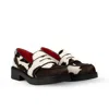 Rosamund Muir London Women's Black / Neutrals / Brown Stratford Cow Print Loafers