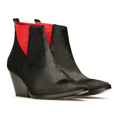 Rosamund Muir London Women's Fortuna Black Ankle Boots