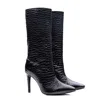 Rosamund Muir London Women's Freda Black Boots In Black