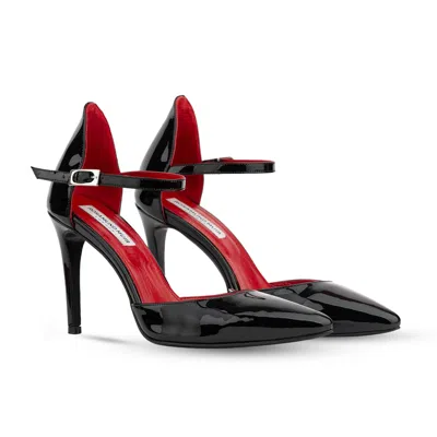 Rosamund Muir London Women's Lumina Black Patent Heels
