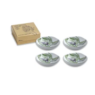 Rosanna Artichoke Dipping Dish Appetizer Plate