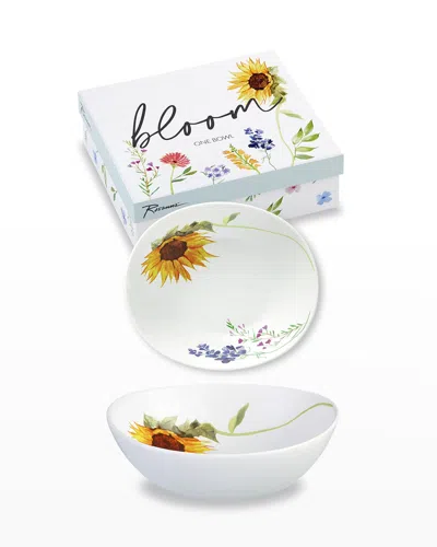 Rosanna Bloom Serving Bowl In White