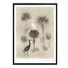 Rosanna Corfe Neutrals / Black / Grey A2 - Two Birds Print In Black/grey