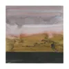 Rosanna Corfe Neutrals / Black Turbulent Night Abstract Landscape Art Print In Black