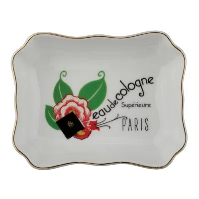 Rosanna Grand Tour Paris Tray Eau De Cologne In White