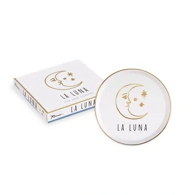 Rosanna La Luna Coaster In White