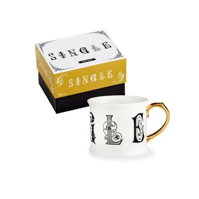 Rosanna Lithographie Single Coffee Mug In Black