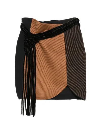 Rosanna Ocampo Party Girl Mini Skirt In Black