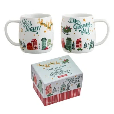 Rosanna Twas The Night Before Christmas Mug In White