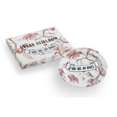 Rosanna Urban Heirloom Tray You Are An Angel In Pink