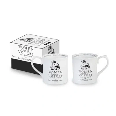 Rosanna Votes For Women Bring All Voters Coffee Mug In Black;white